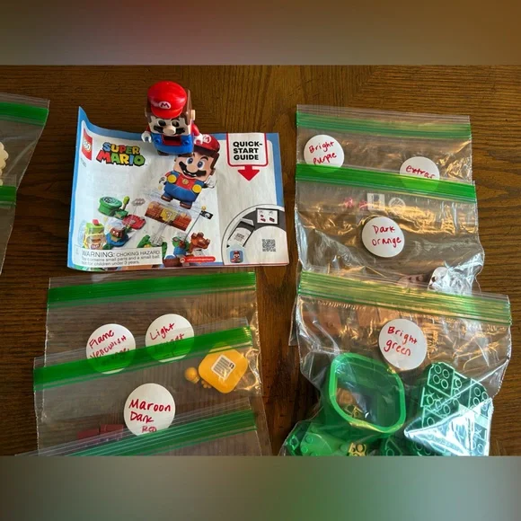 LEGO Mario Starter Course 71360 Super Mario Adventures Incomplete/Near Complete - Picture 4 of 10